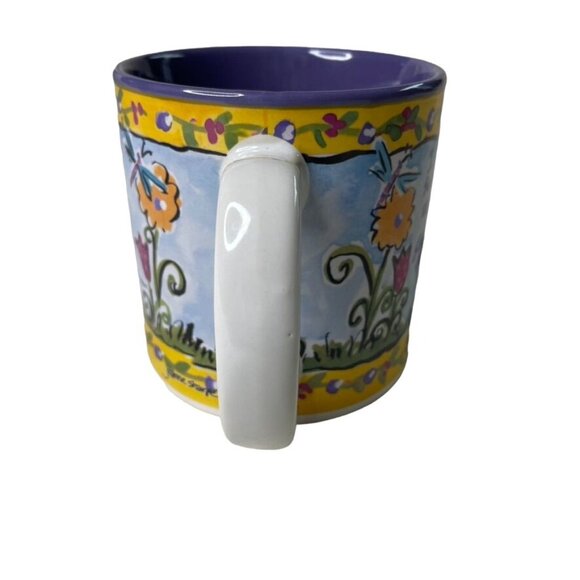 Inspiring Floral Oversize Mug in Gift Box Motivational Quote  Inscribed u - Picture 6 of 8